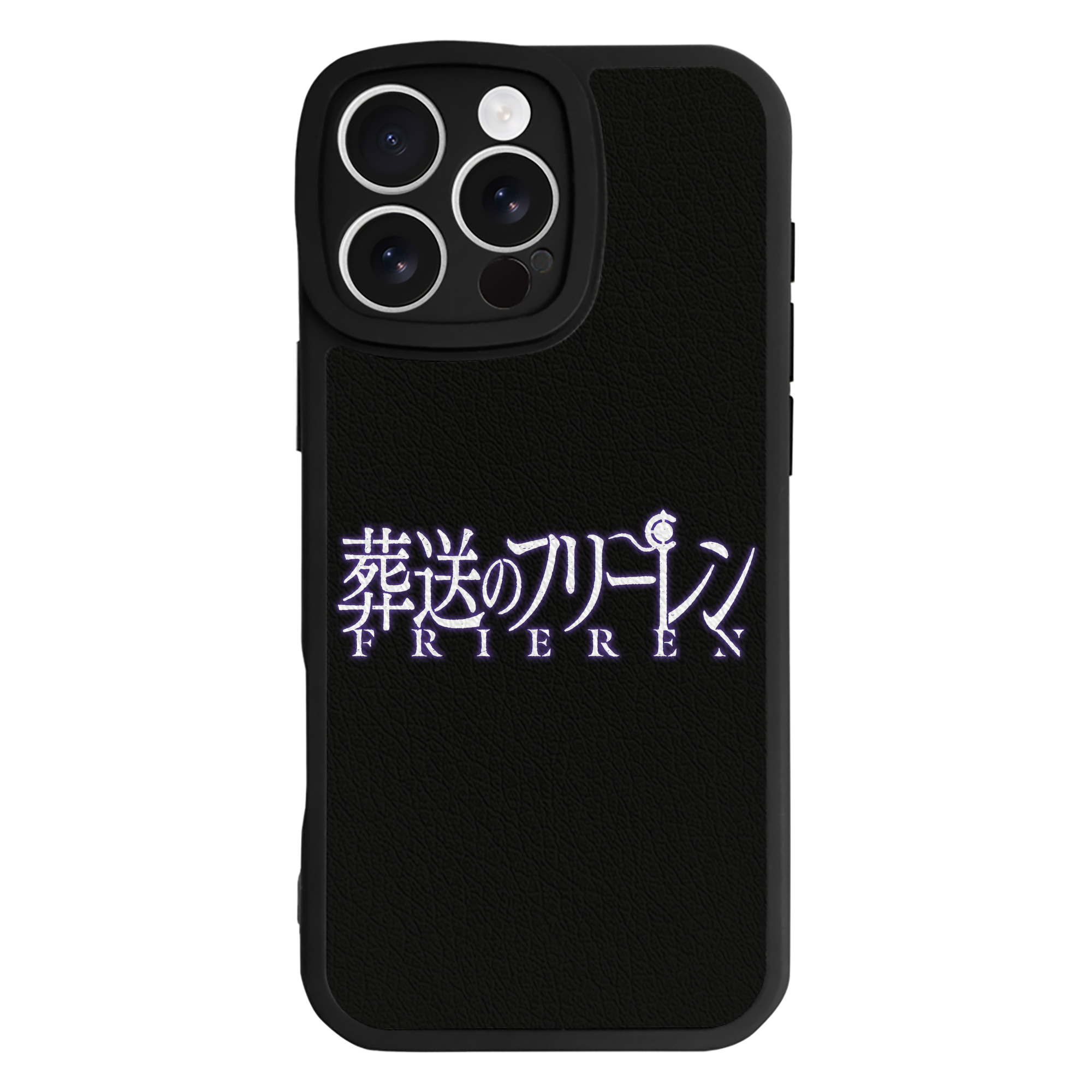 （画像用） 葬送のフリーレン Frieren 【iPhone 16シリーズ対応】シリコンスマホケース（レザー調） 材質：シリコン